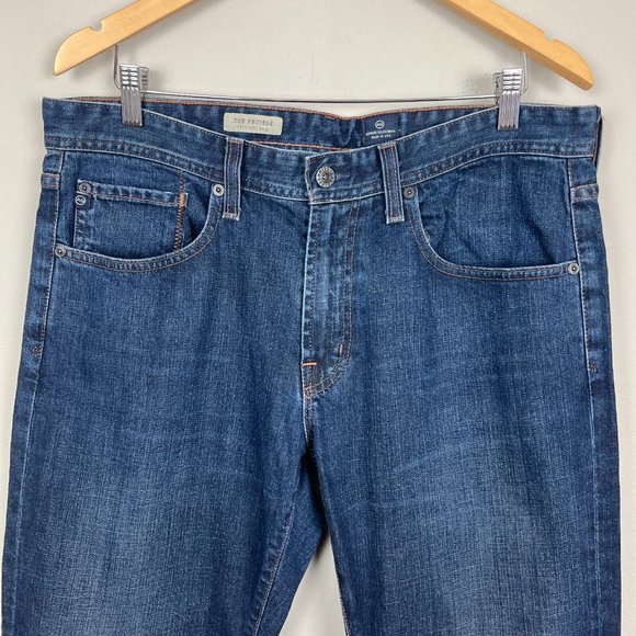 AG Adriano Goldschmied Jeans Mens 34x28.5 The Protege Straight Leg Blue Denim - Picture 2 of 15
